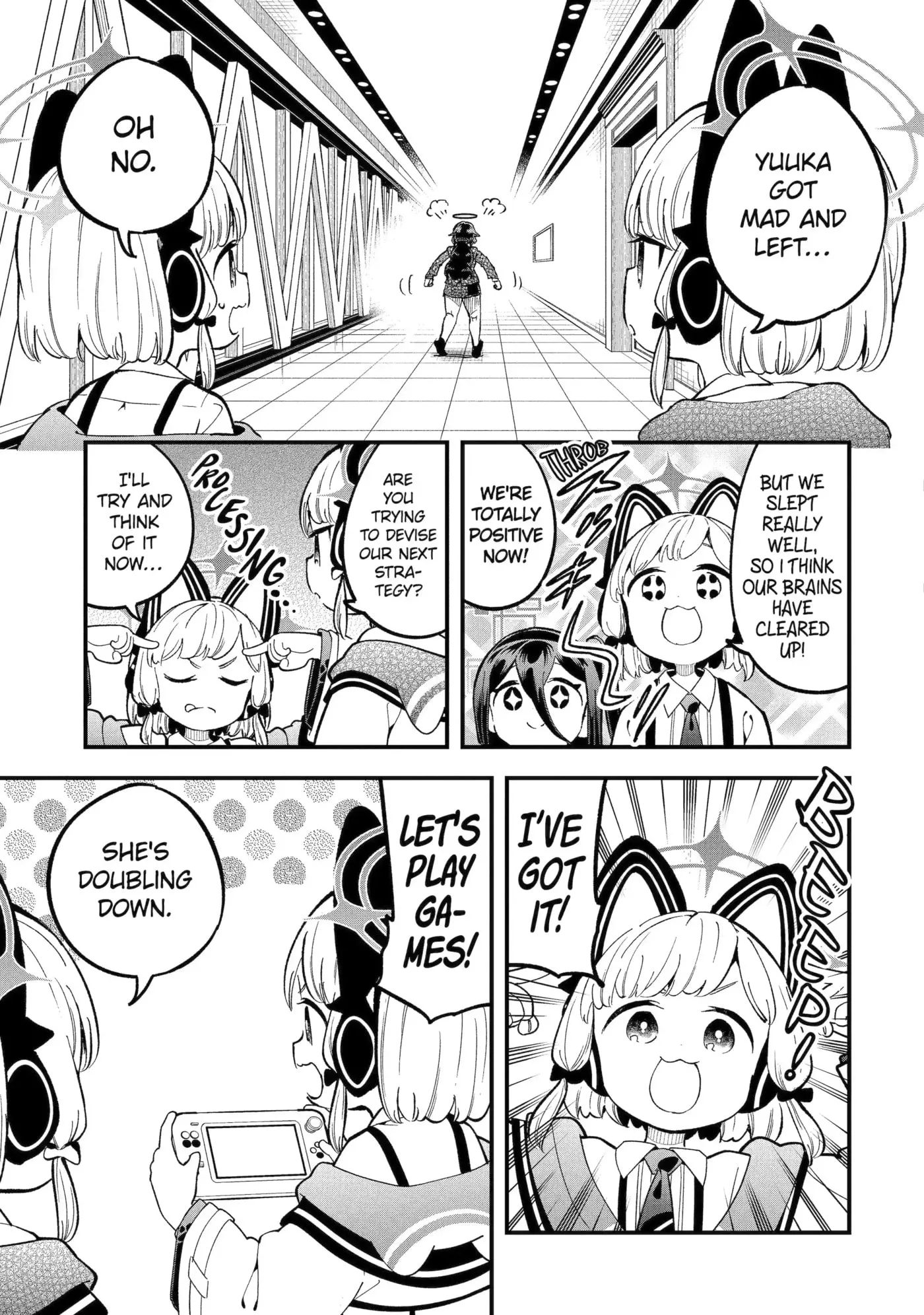 Blue Archive: Game Kaihatsubu Daibouken! Chapter 20 page 9