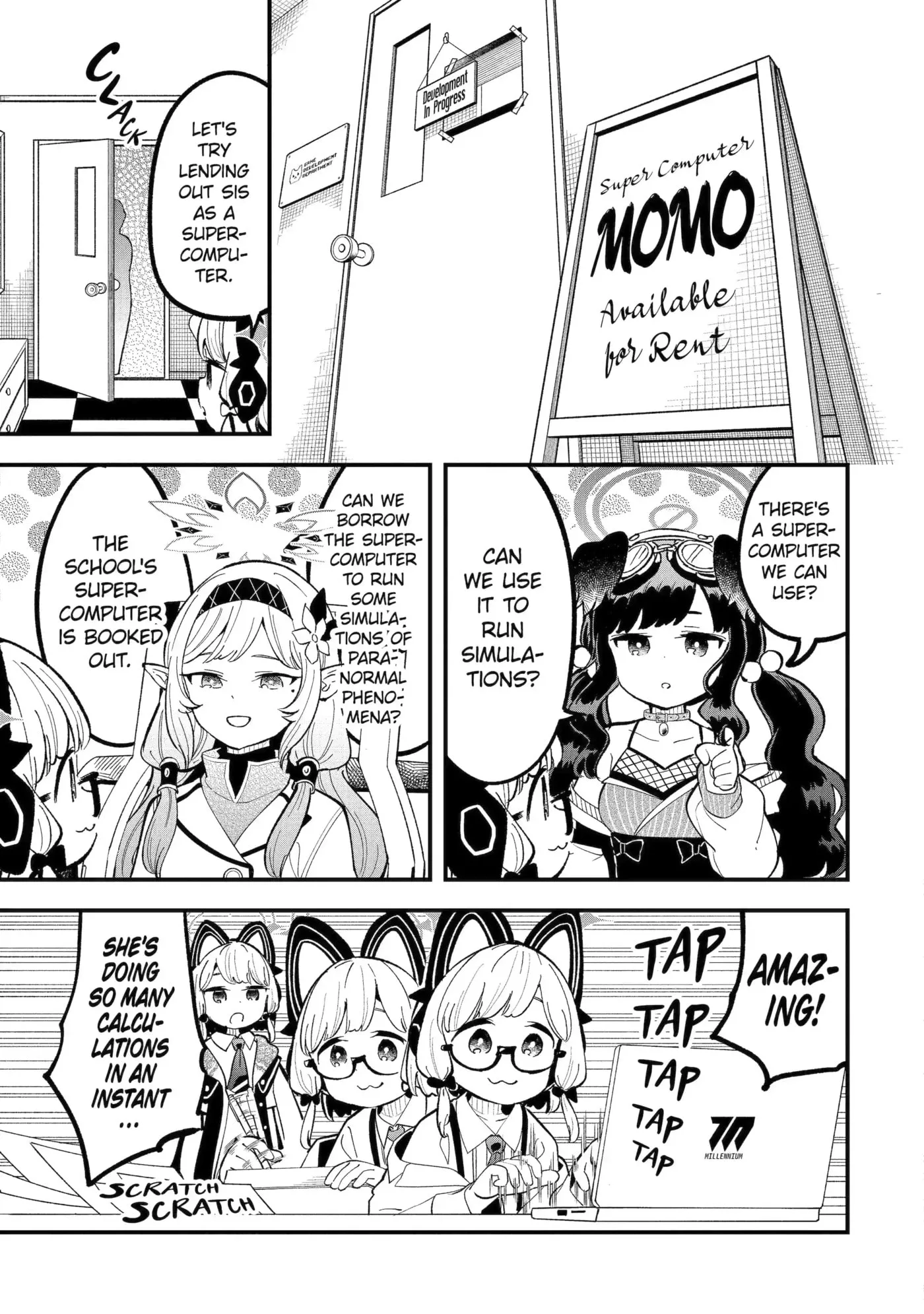 Blue Archive: Game Kaihatsubu Daibouken! Chapter 20 page 19