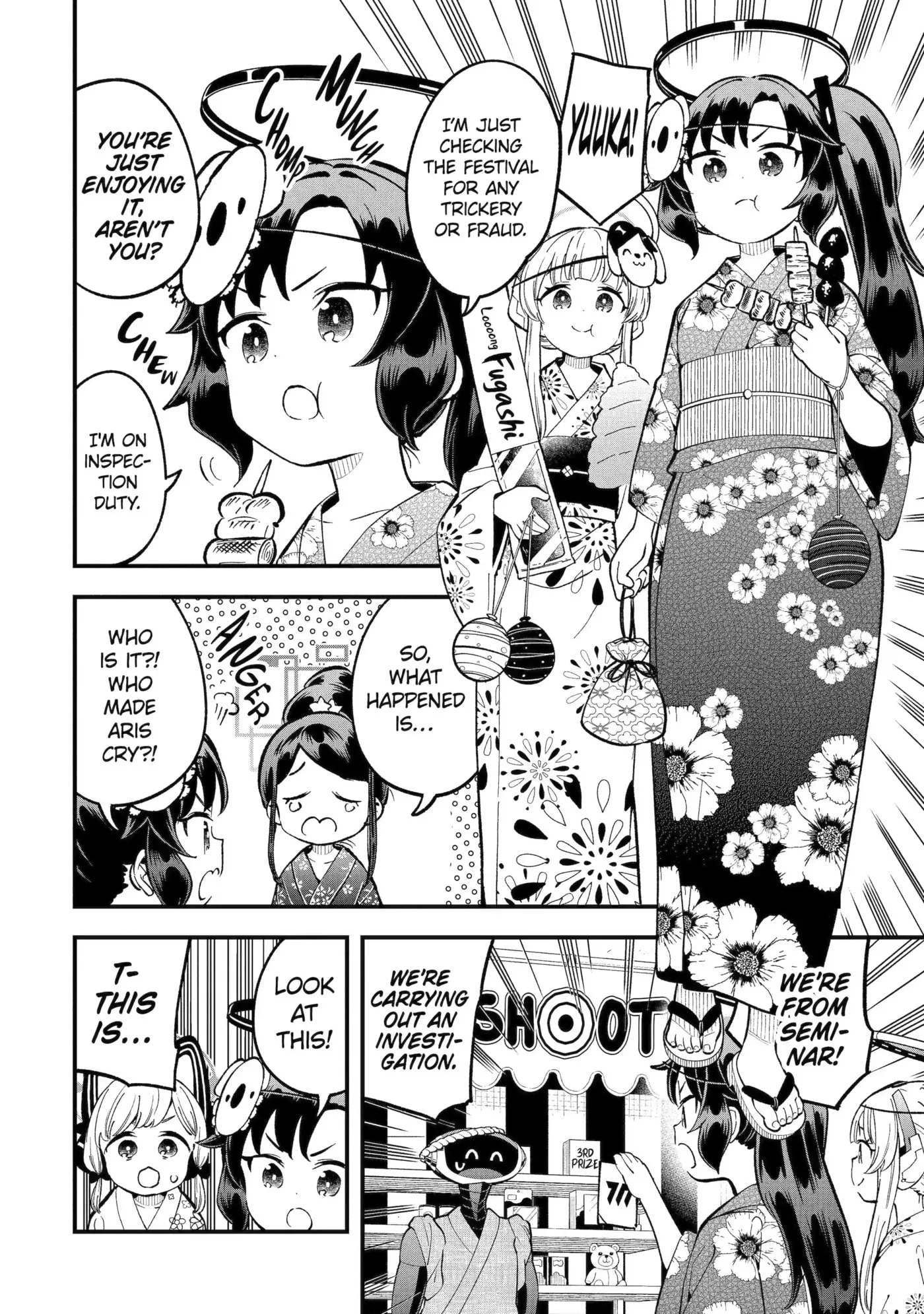 Blue Archive: Game Kaihatsubu Daibouken! Chapter 21 page 8