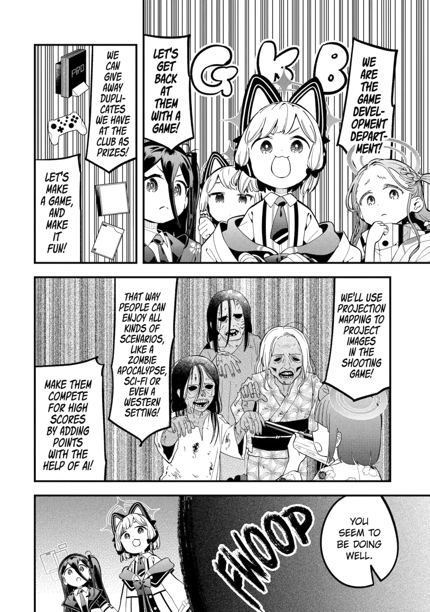 Blue Archive: Game Kaihatsubu Daibouken! Chapter 21 page 16