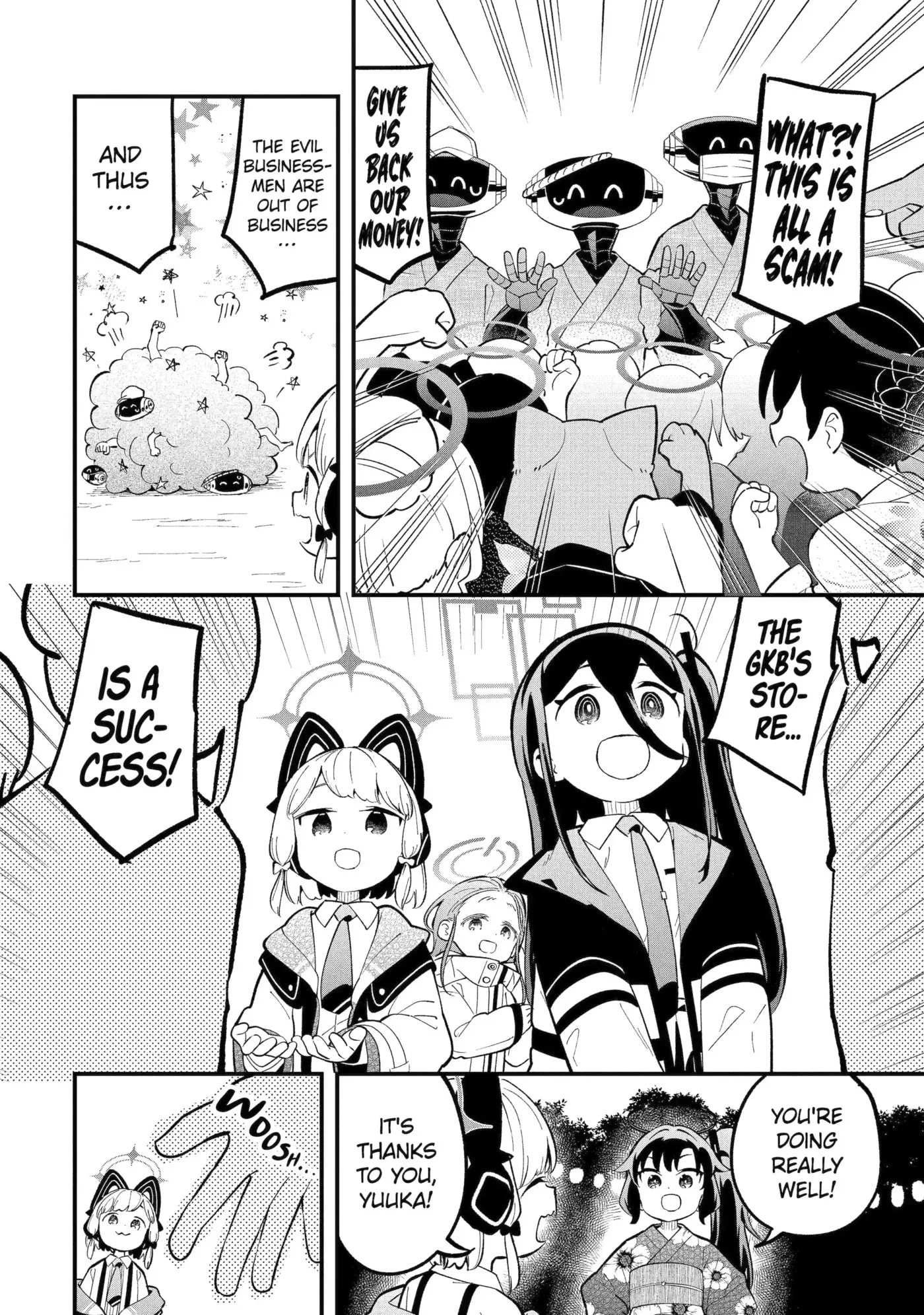 Blue Archive: Game Kaihatsubu Daibouken! Chapter 21 page 18