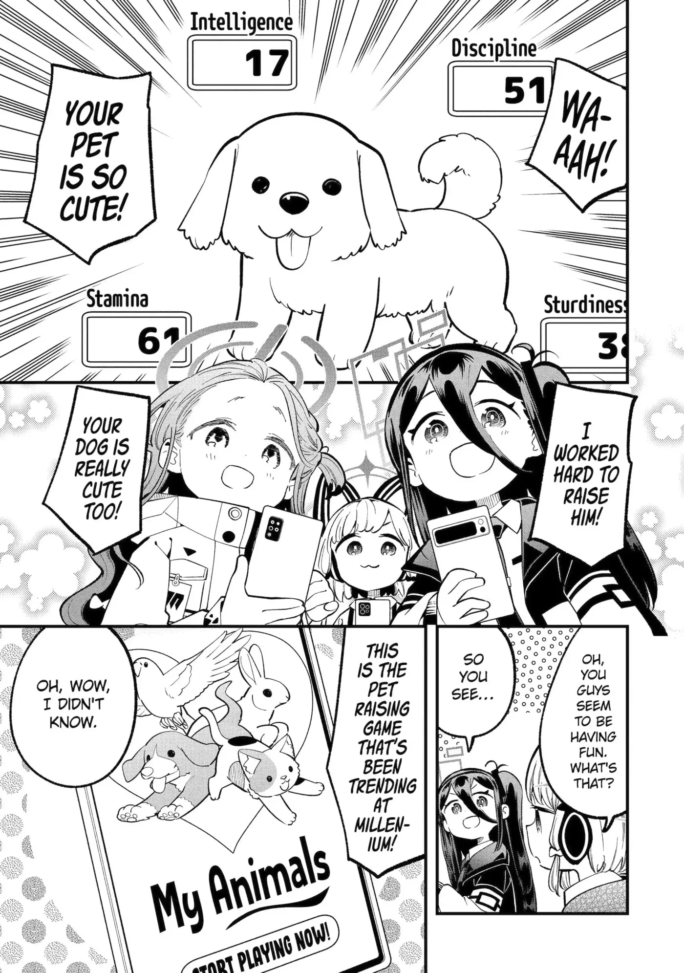 Blue Archive: Game Kaihatsubu Daibouken! Chapter 22 page 3