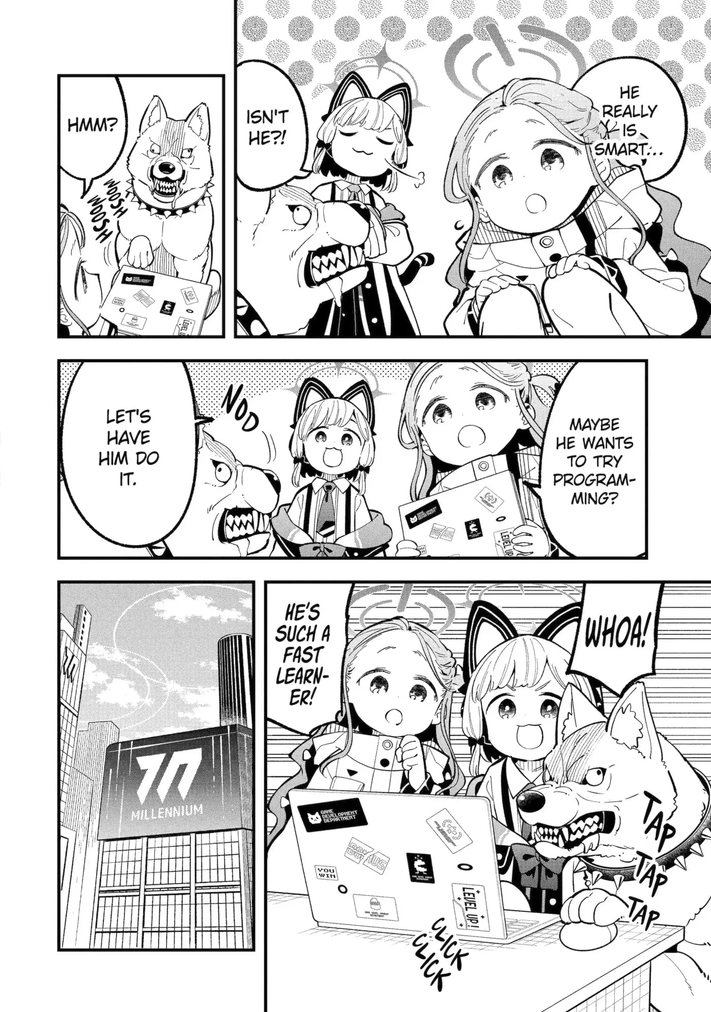 Blue Archive: Game Kaihatsubu Daibouken! Chapter 22 page 14