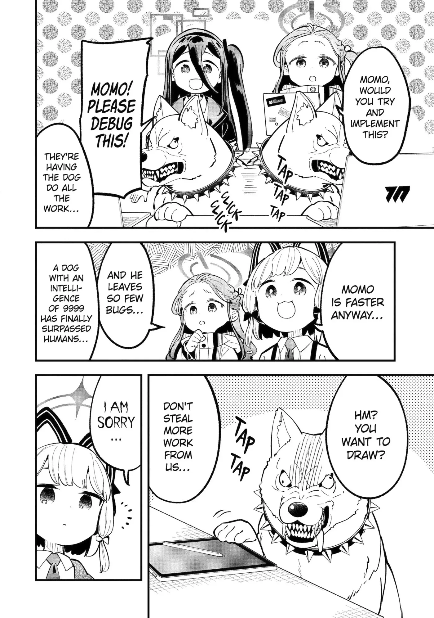 Blue Archive: Game Kaihatsubu Daibouken! Chapter 22 page 16