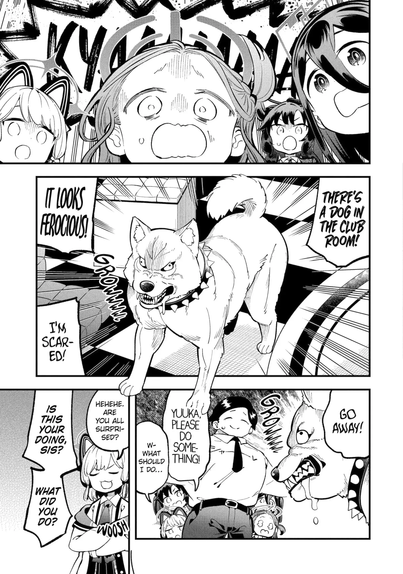 Blue Archive: Game Kaihatsubu Daibouken! Chapter 22 page 7