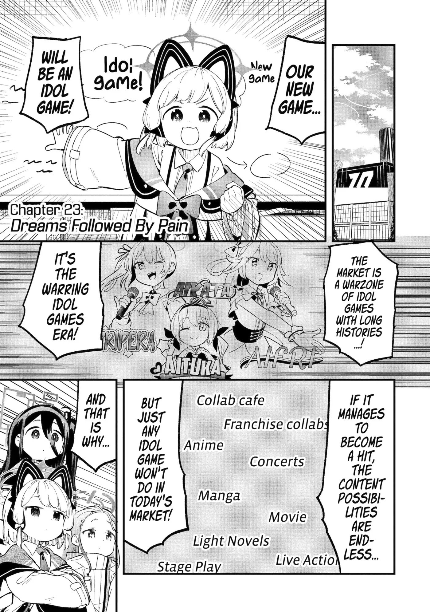 Blue Archive: Game Kaihatsubu Daibouken! Chapter 23 page 1