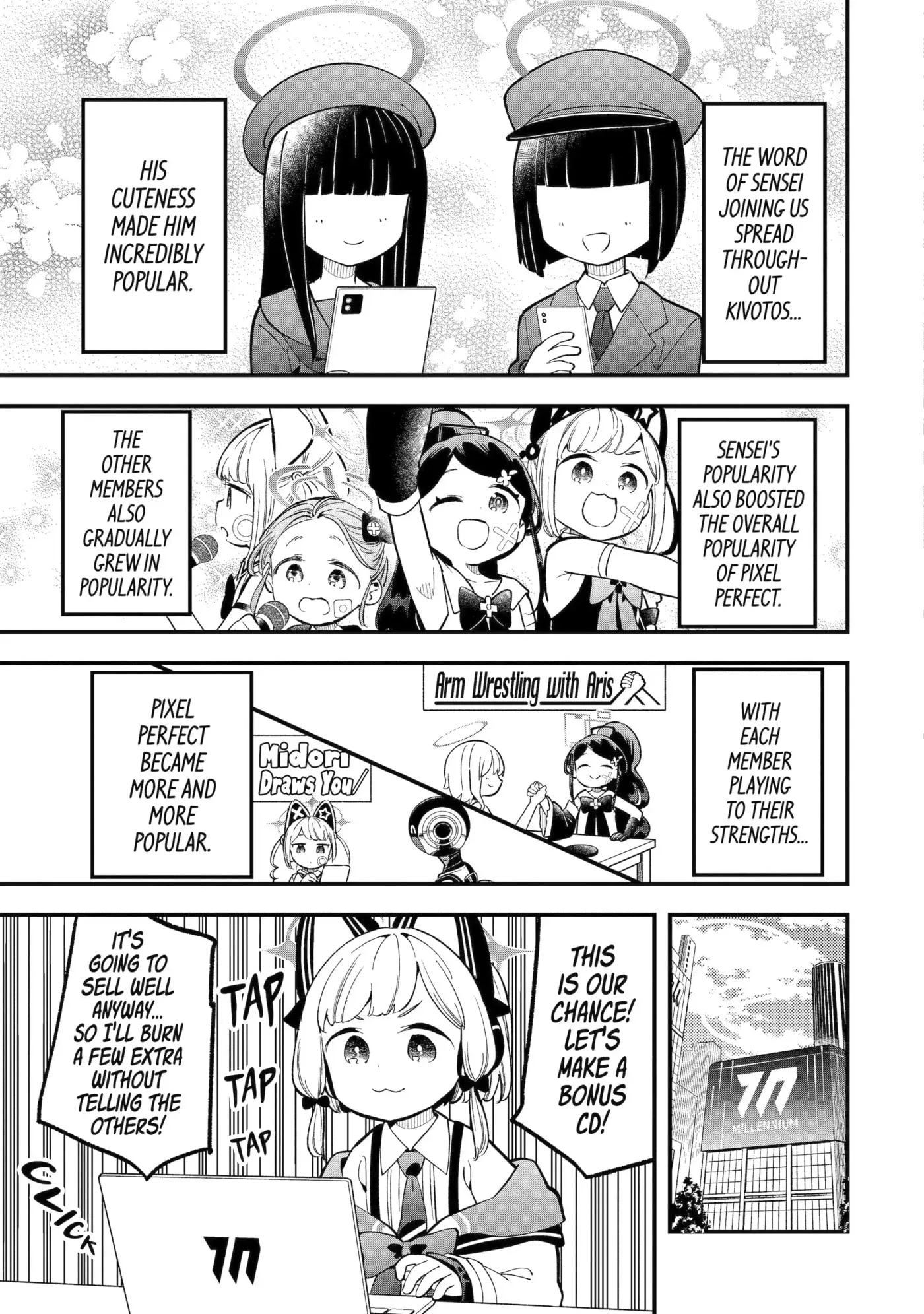 Blue Archive: Game Kaihatsubu Daibouken! Chapter 23 page 13