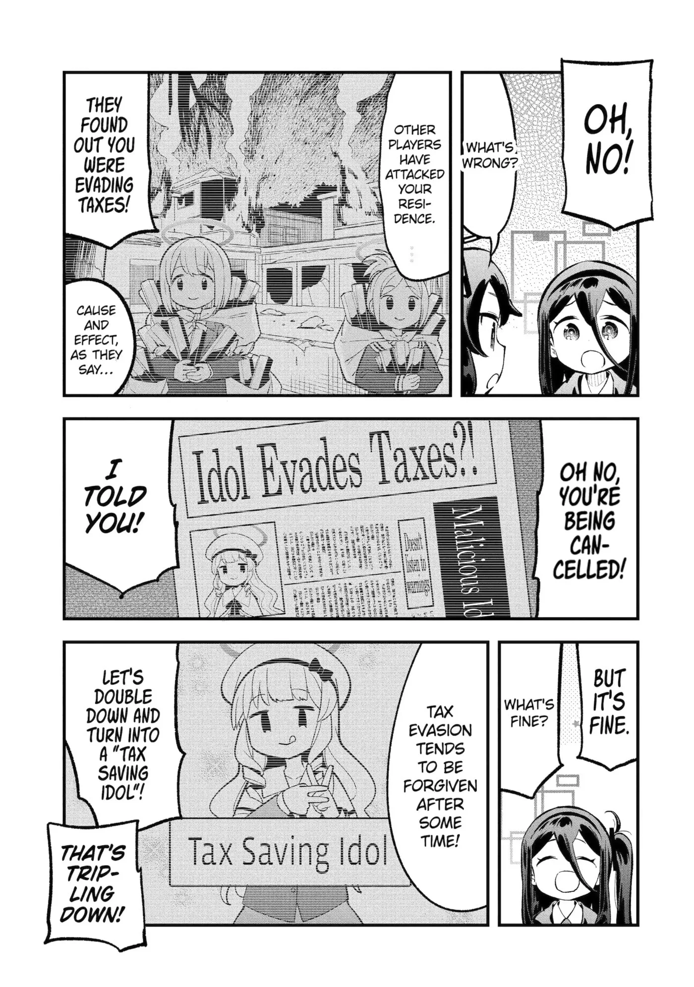 Blue Archive: Game Kaihatsubu Daibouken! Chapter 24 page 15