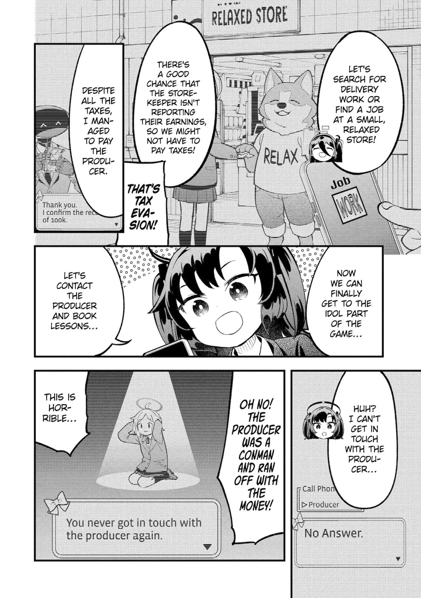 Blue Archive: Game Kaihatsubu Daibouken! Chapter 24 page 4