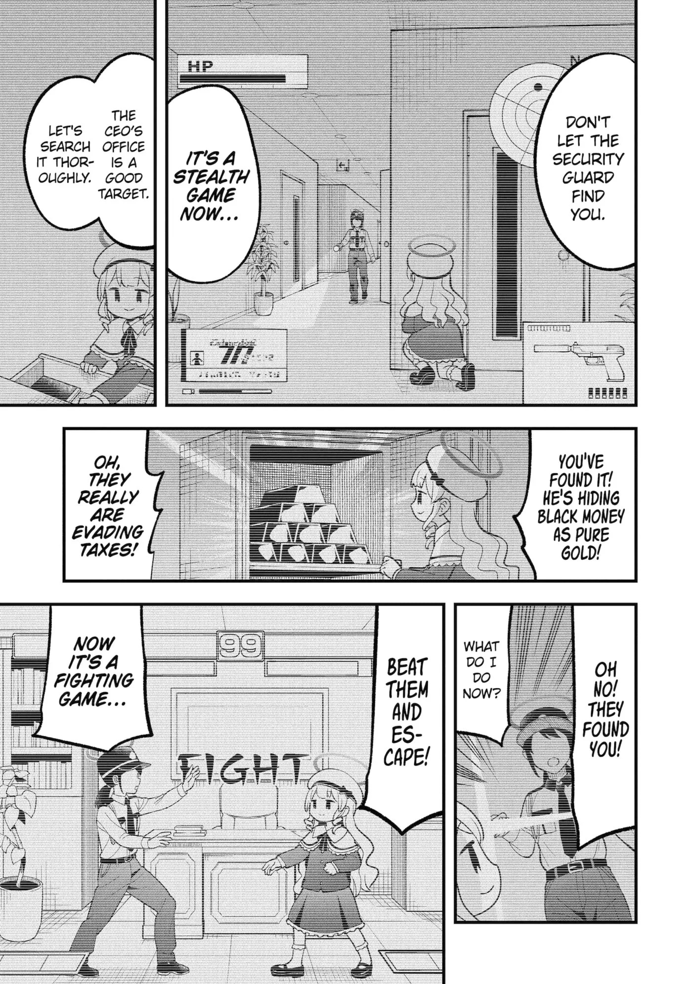 Blue Archive: Game Kaihatsubu Daibouken! Chapter 24 page 9