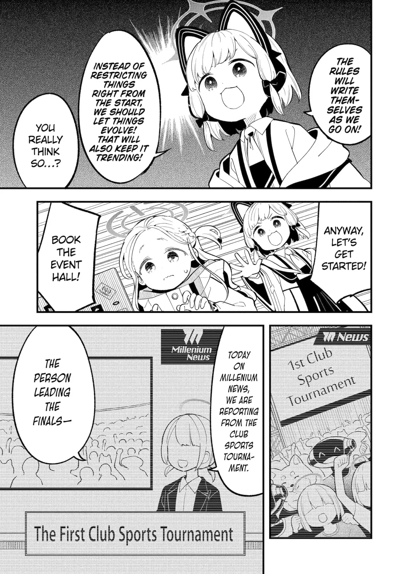 Blue Archive: Game Kaihatsubu Daibouken! Chapter 25 page 13