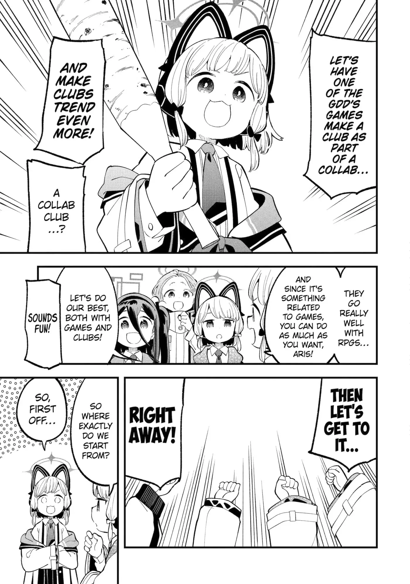 Blue Archive: Game Kaihatsubu Daibouken! Chapter 25 page 7