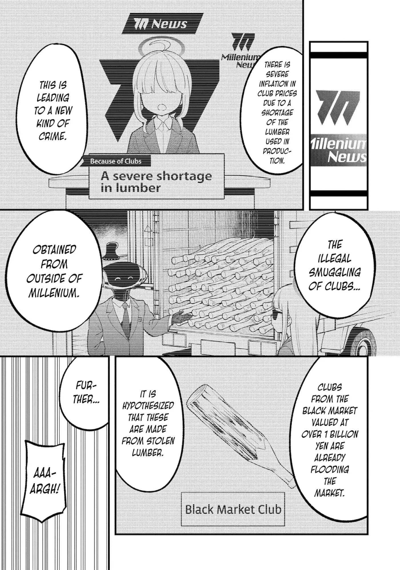 Blue Archive: Game Kaihatsubu Daibouken! Chapter 25 page 21