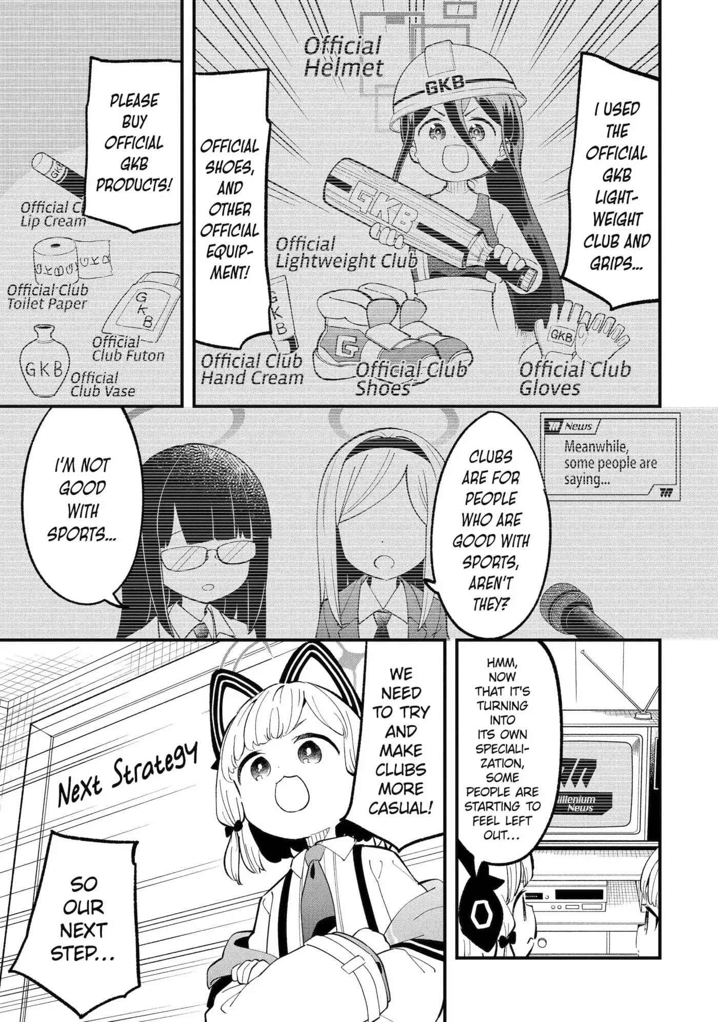 Blue Archive: Game Kaihatsubu Daibouken! Chapter 25 page 15