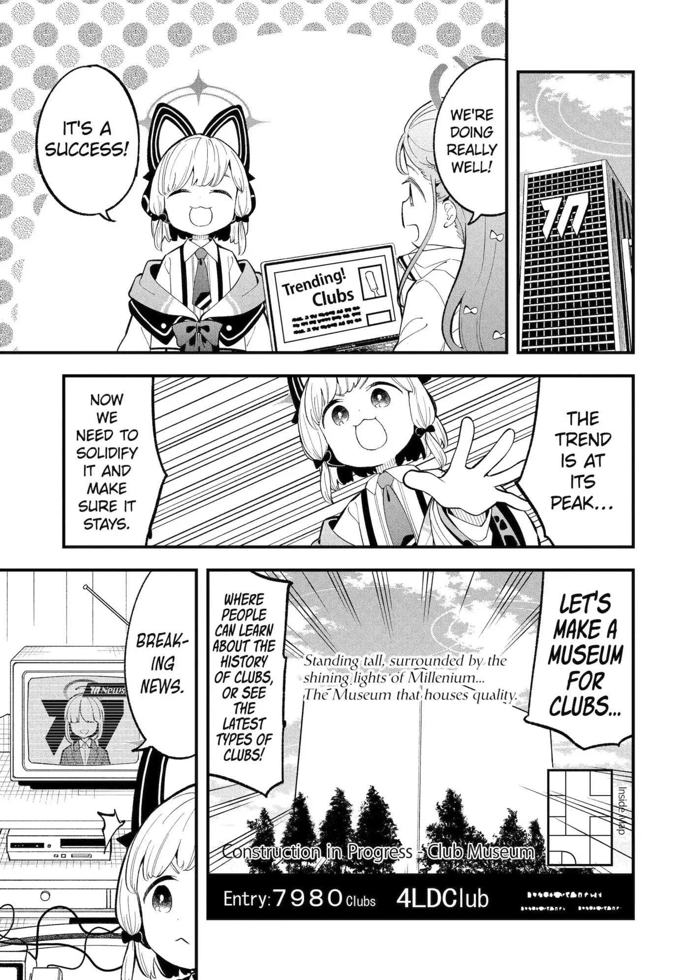 Blue Archive: Game Kaihatsubu Daibouken! Chapter 25 page 17