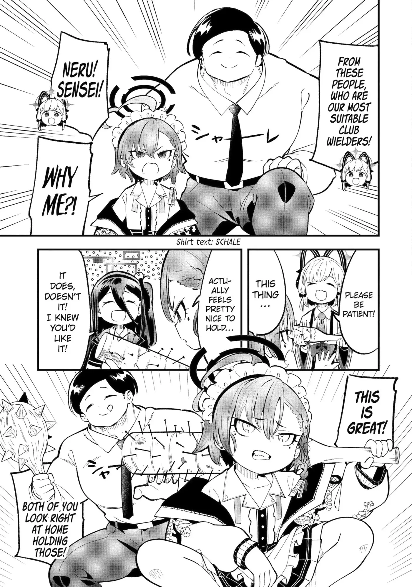Blue Archive: Game Kaihatsubu Daibouken! Chapter 25 page 9