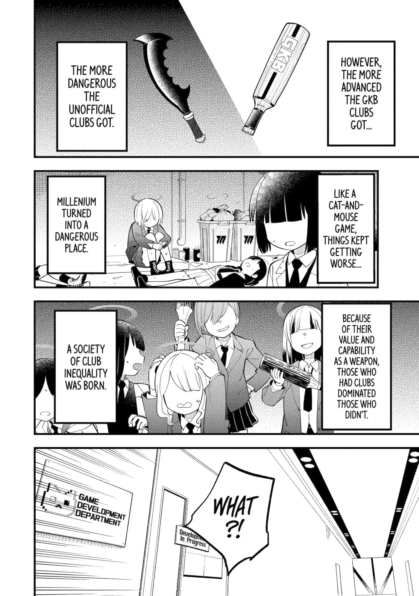 Blue Archive: Game Kaihatsubu Daibouken! Chapter 25 page 24