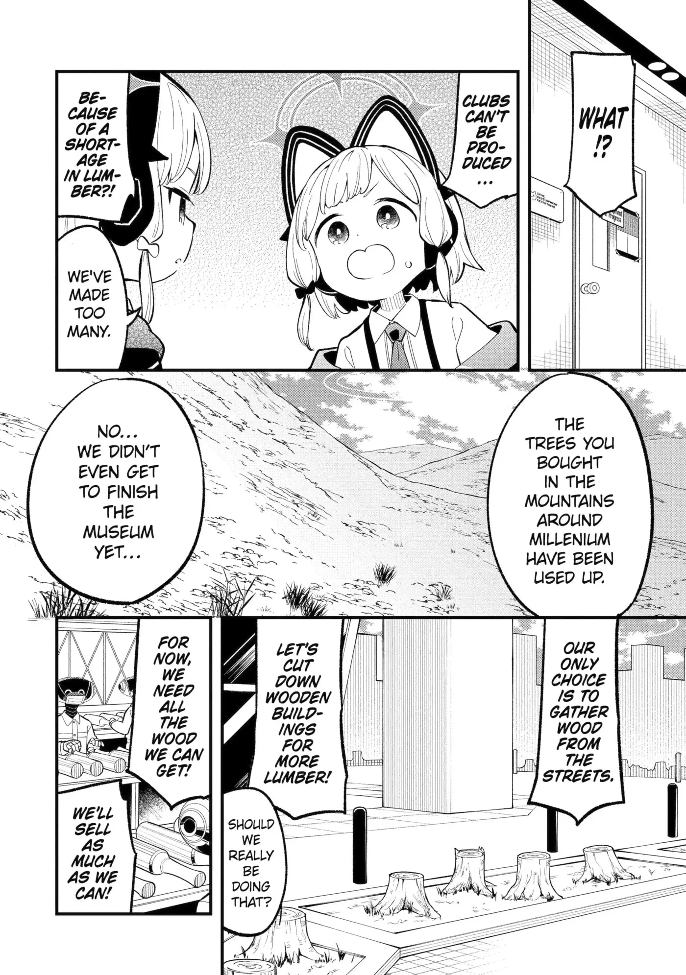 Blue Archive: Game Kaihatsubu Daibouken! Chapter 25 page 20
