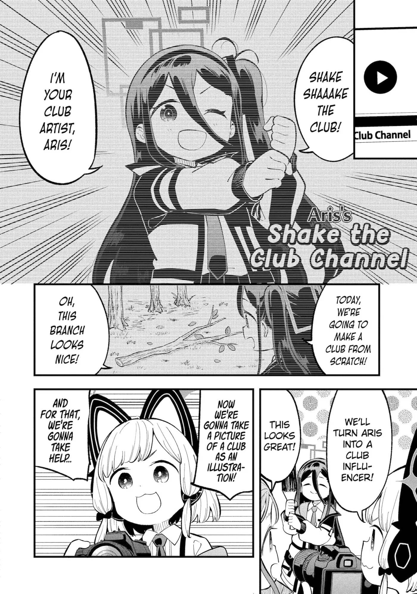 Blue Archive: Game Kaihatsubu Daibouken! Chapter 25 page 8