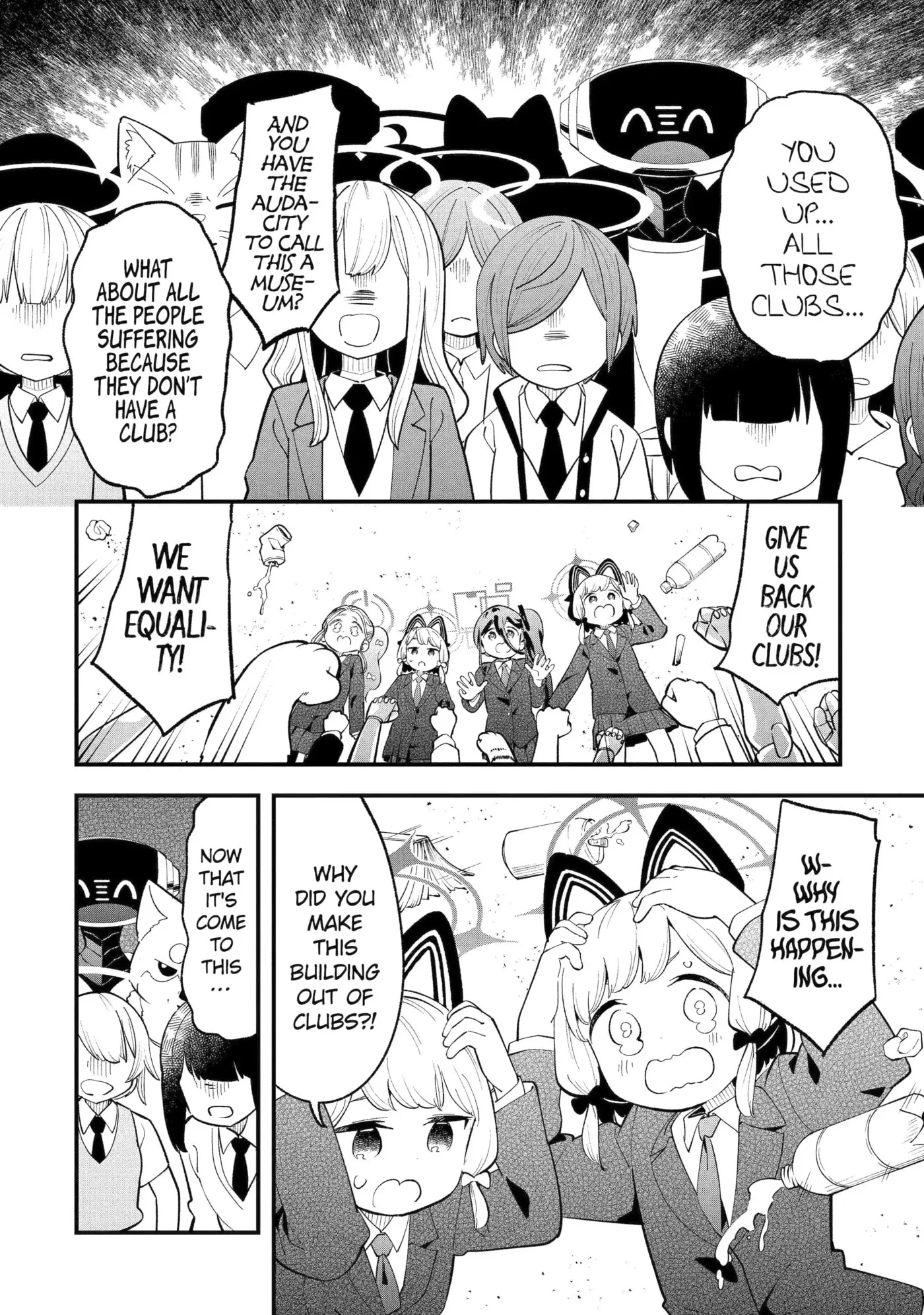 Blue Archive: Game Kaihatsubu Daibouken! Chapter 25 page 28