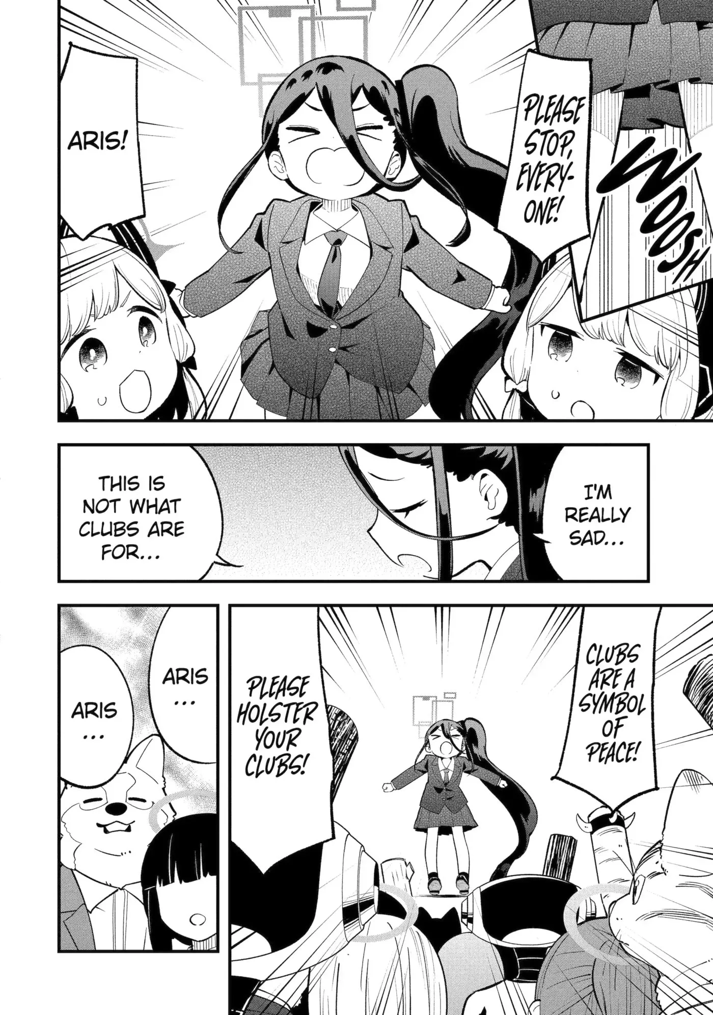 Blue Archive: Game Kaihatsubu Daibouken! Chapter 25 page 30