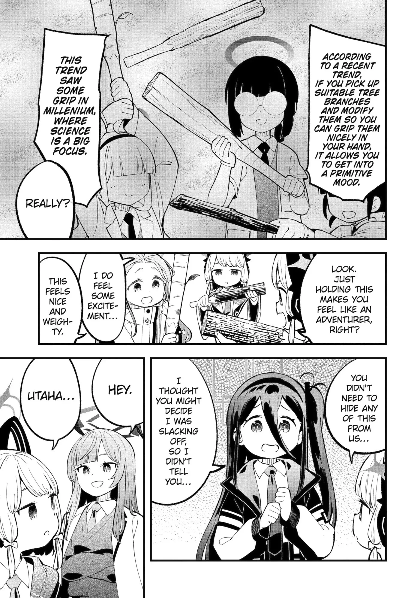 Blue Archive: Game Kaihatsubu Daibouken! Chapter 25 page 5