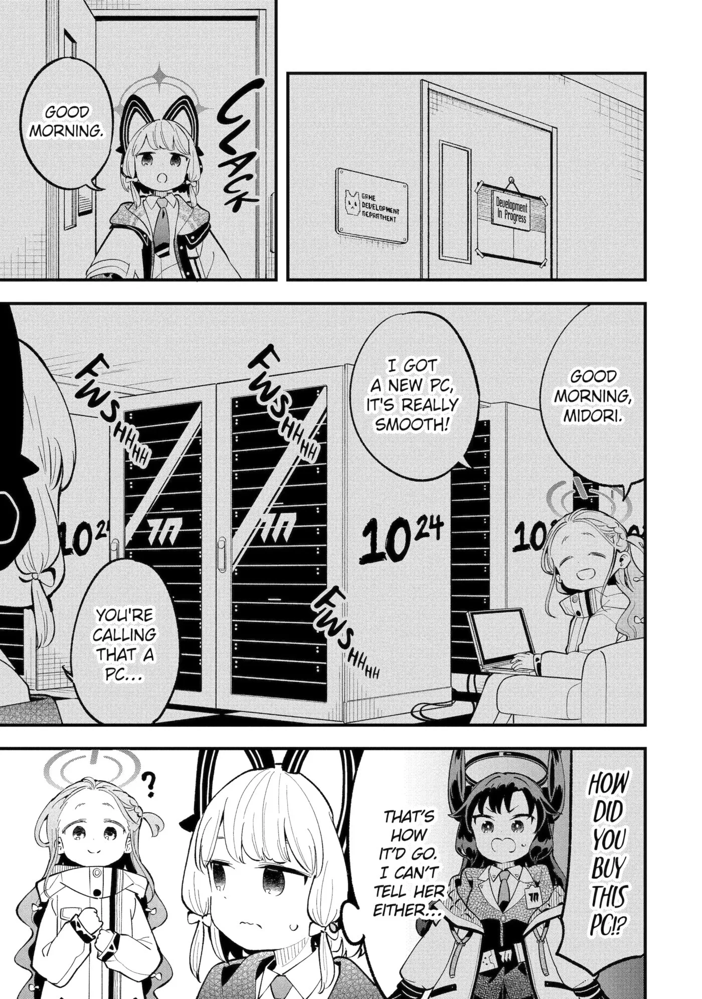 Blue Archive: Game Kaihatsubu Daibouken! Chapter 26 page 7