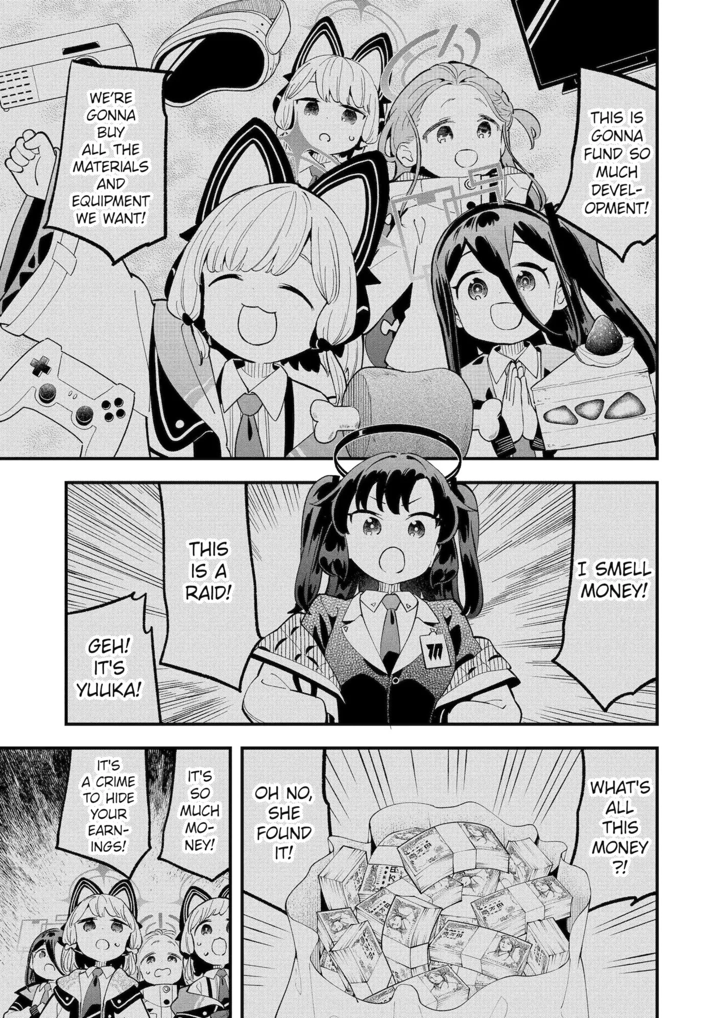 Blue Archive: Game Kaihatsubu Daibouken! Chapter 26 page 5