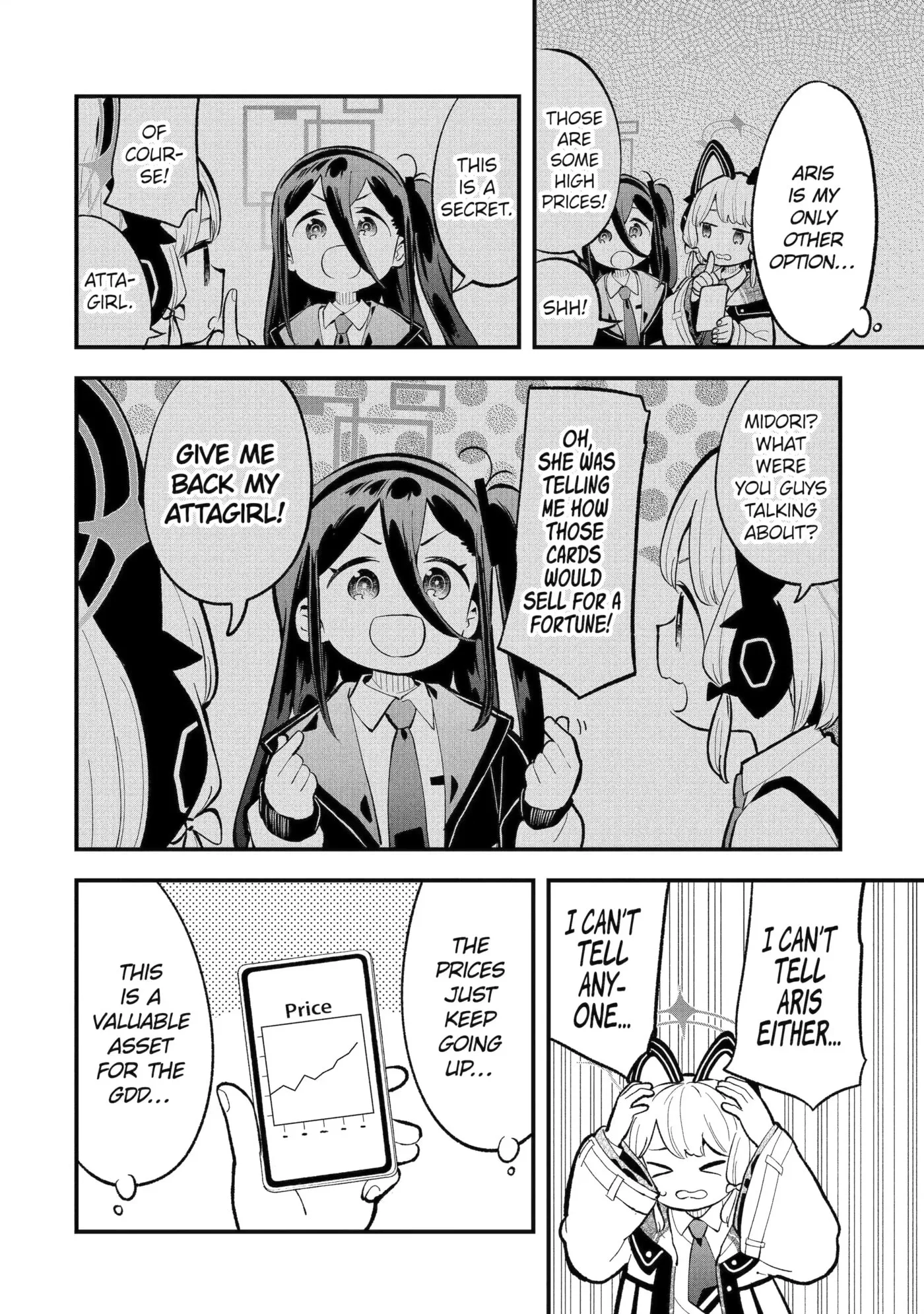 Blue Archive: Game Kaihatsubu Daibouken! Chapter 26 page 8