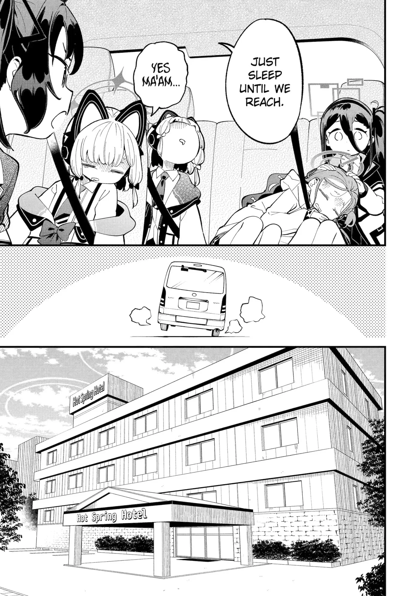 Blue Archive: Game Kaihatsubu Daibouken! Chapter 27 page 9