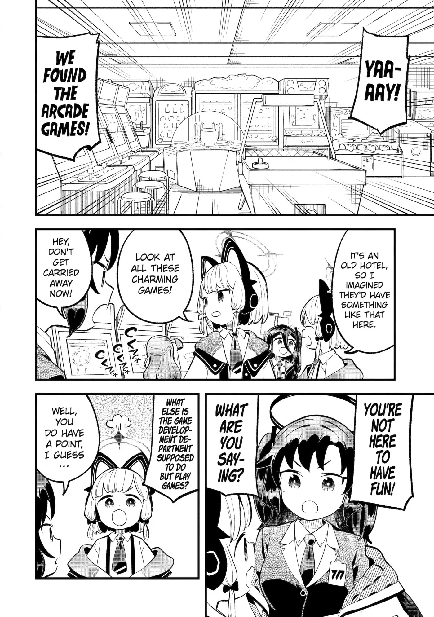 Blue Archive: Game Kaihatsubu Daibouken! Chapter 27 page 12