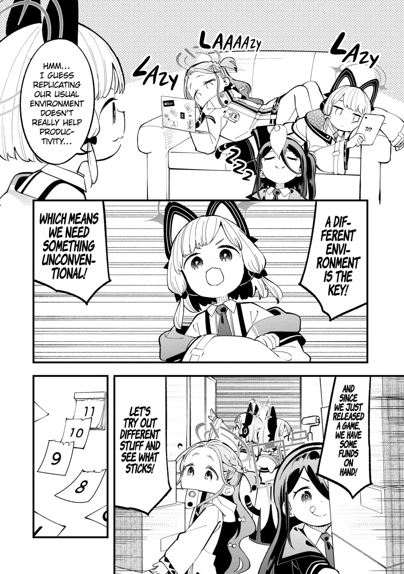 Blue Archive: Game Kaihatsubu Daibouken! Chapter 28 page 6