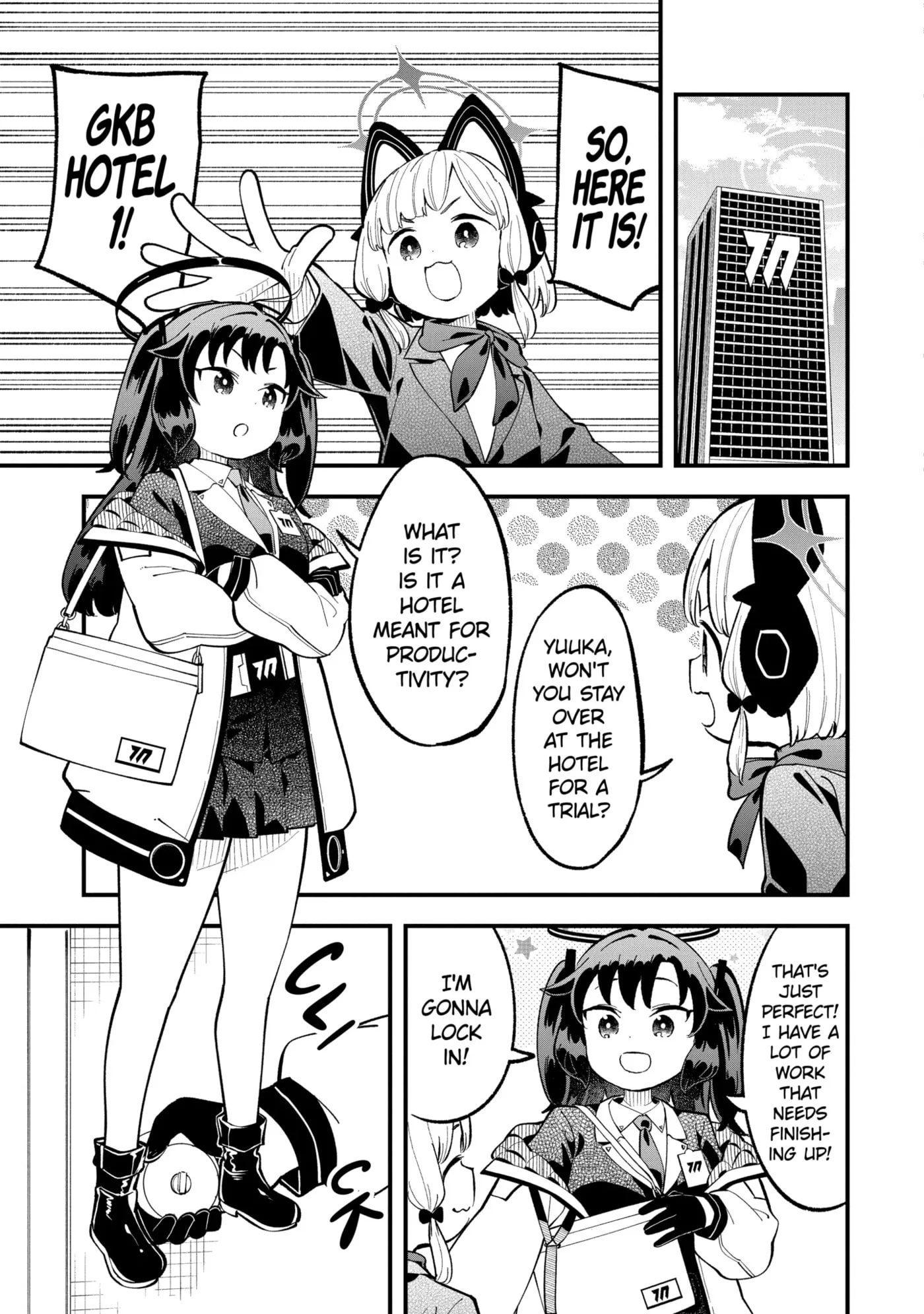 Blue Archive: Game Kaihatsubu Daibouken! Chapter 28 page 7