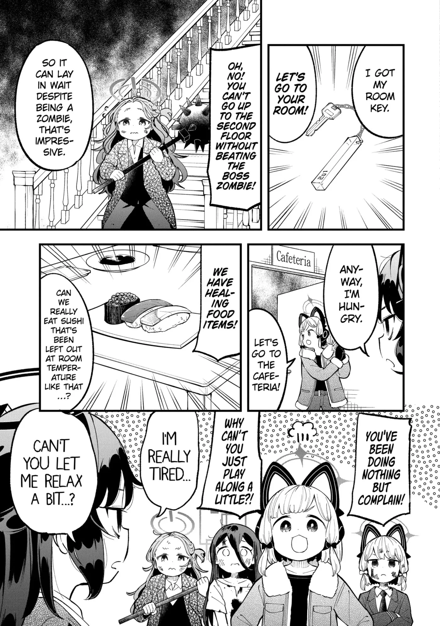 Blue Archive: Game Kaihatsubu Daibouken! Chapter 28 page 23