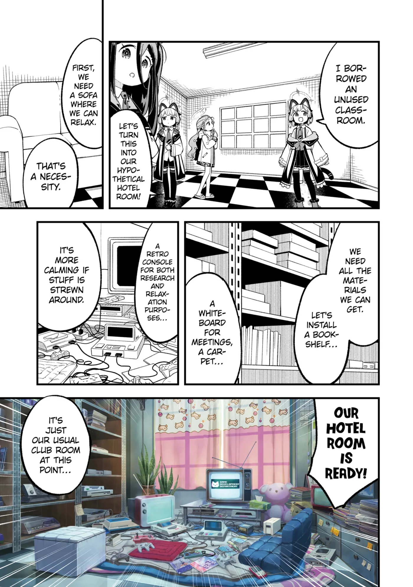 Blue Archive: Game Kaihatsubu Daibouken! Chapter 28 page 5