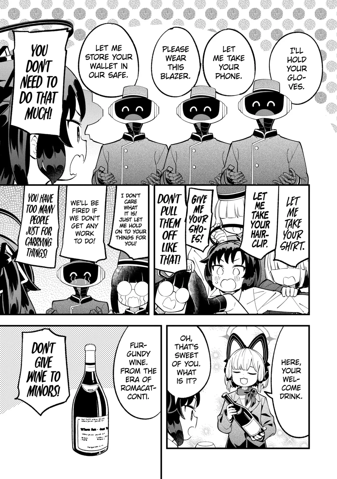 Blue Archive: Game Kaihatsubu Daibouken! Chapter 28 page 9