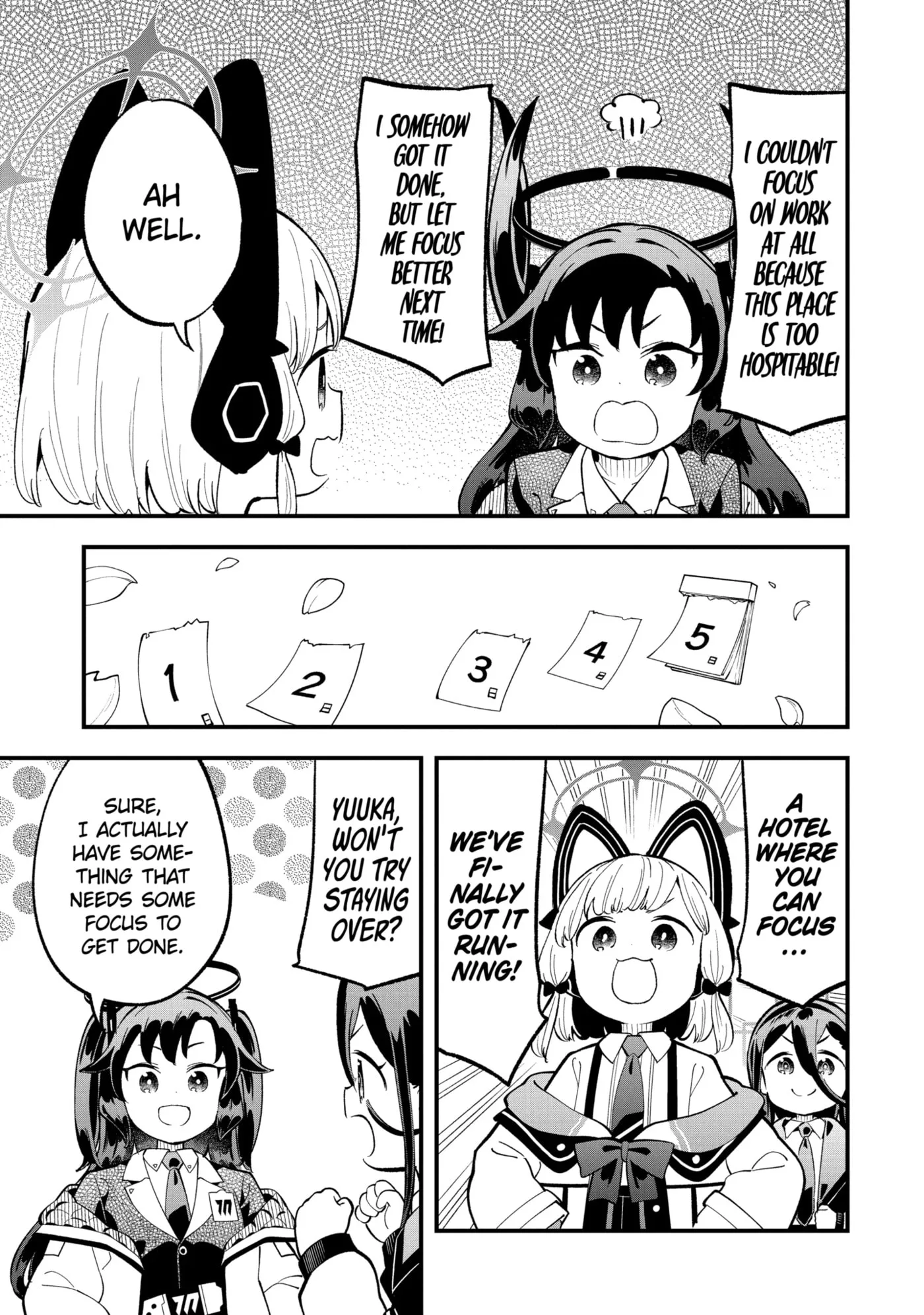 Blue Archive: Game Kaihatsubu Daibouken! Chapter 28 page 11