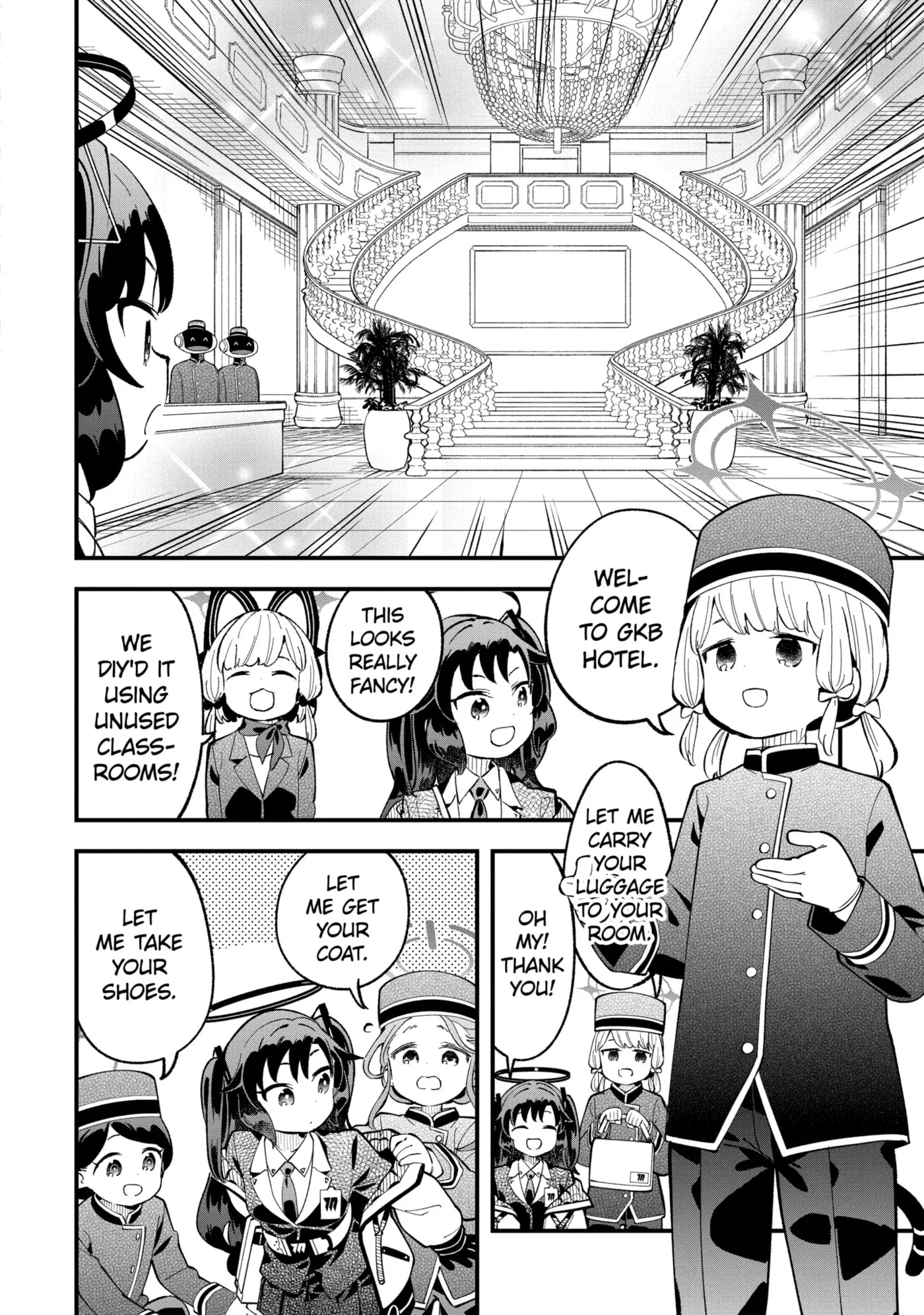 Blue Archive: Game Kaihatsubu Daibouken! Chapter 28 page 8
