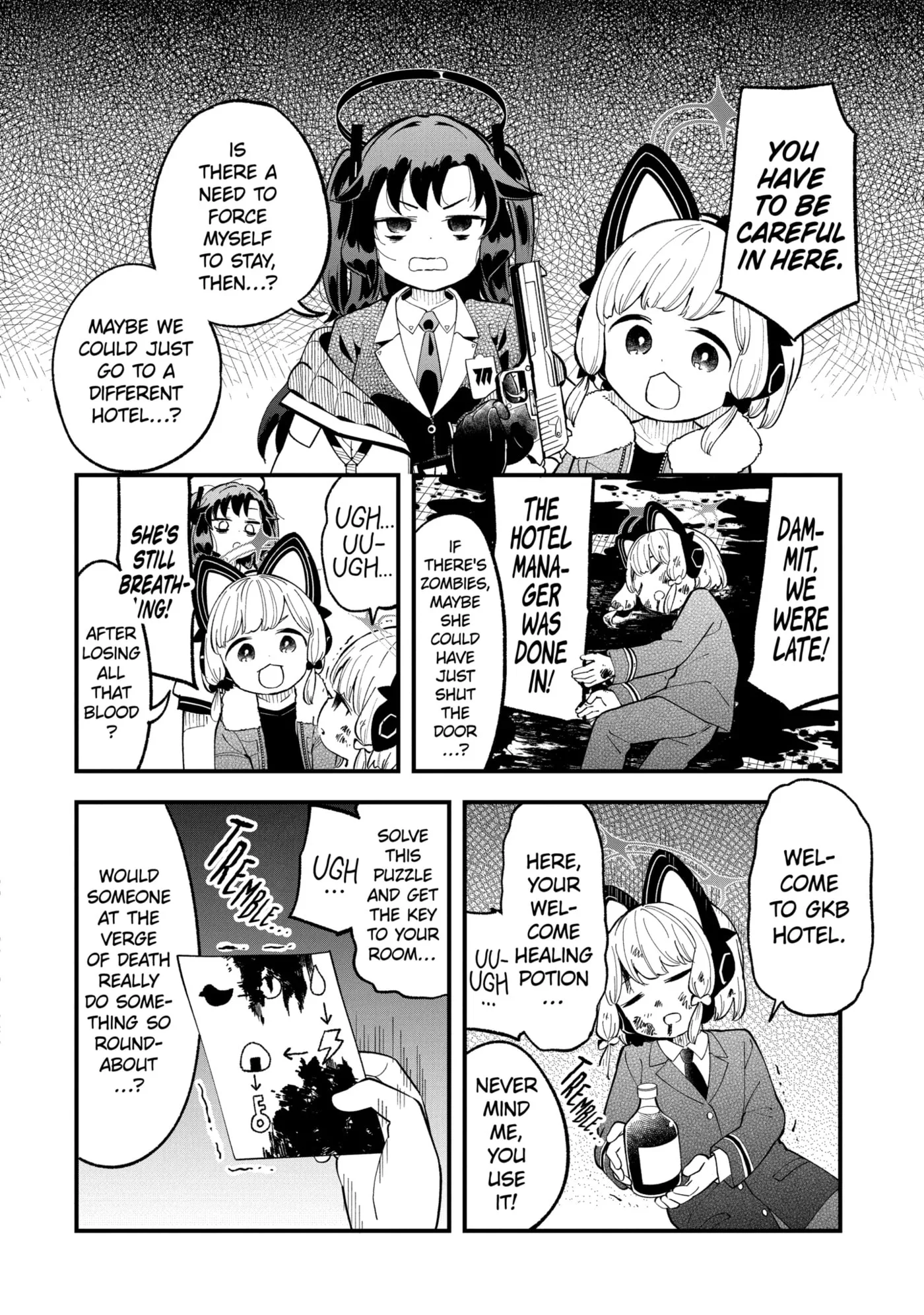 Blue Archive: Game Kaihatsubu Daibouken! Chapter 28 page 22