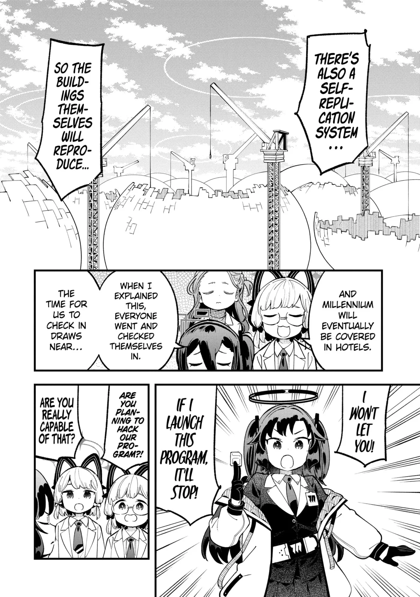 Blue Archive: Game Kaihatsubu Daibouken! Chapter 28 page 33