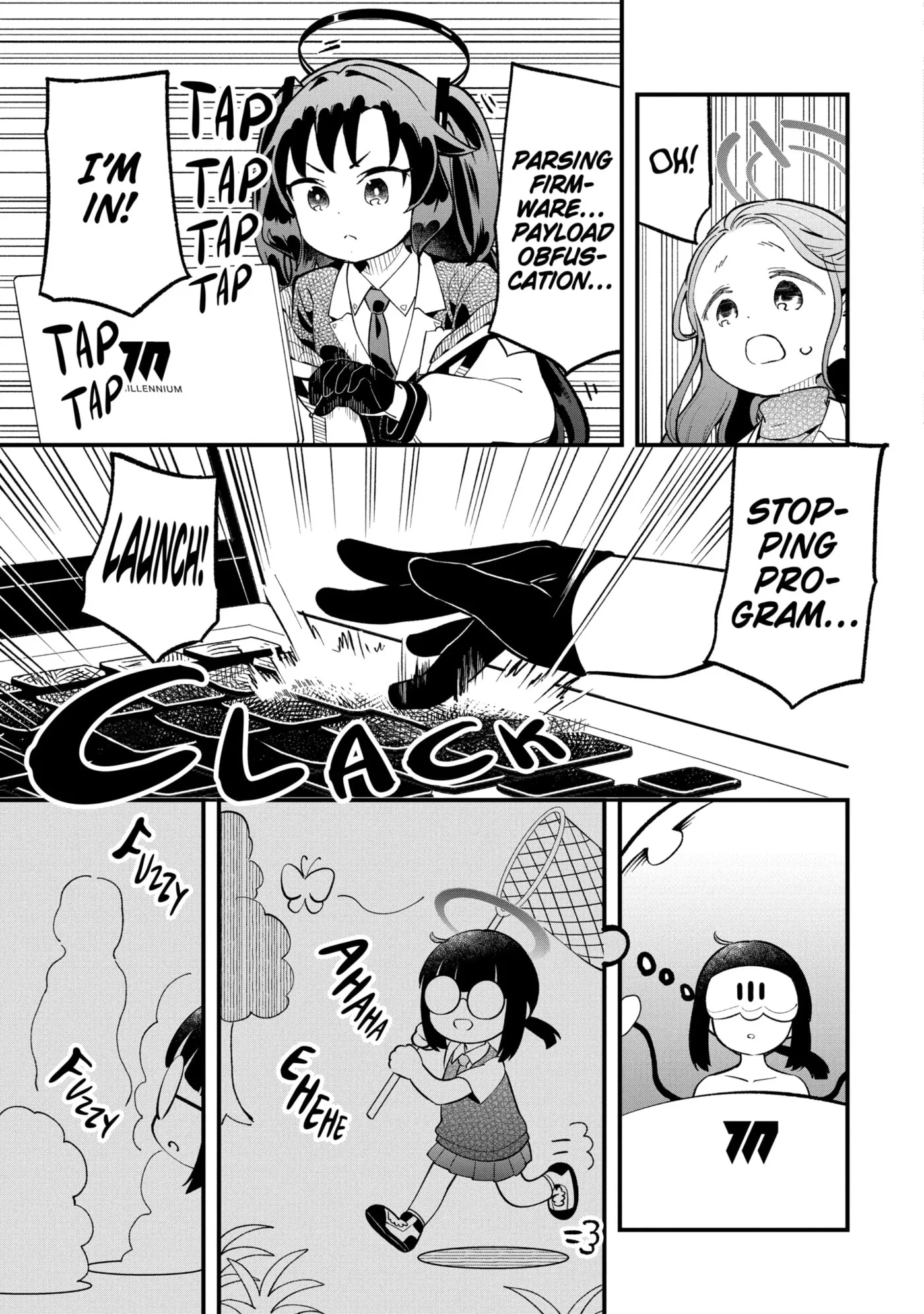 Blue Archive: Game Kaihatsubu Daibouken! Chapter 28 page 34