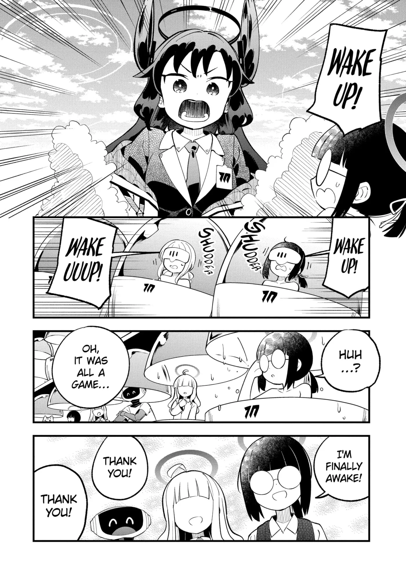 Blue Archive: Game Kaihatsubu Daibouken! Chapter 28 page 35