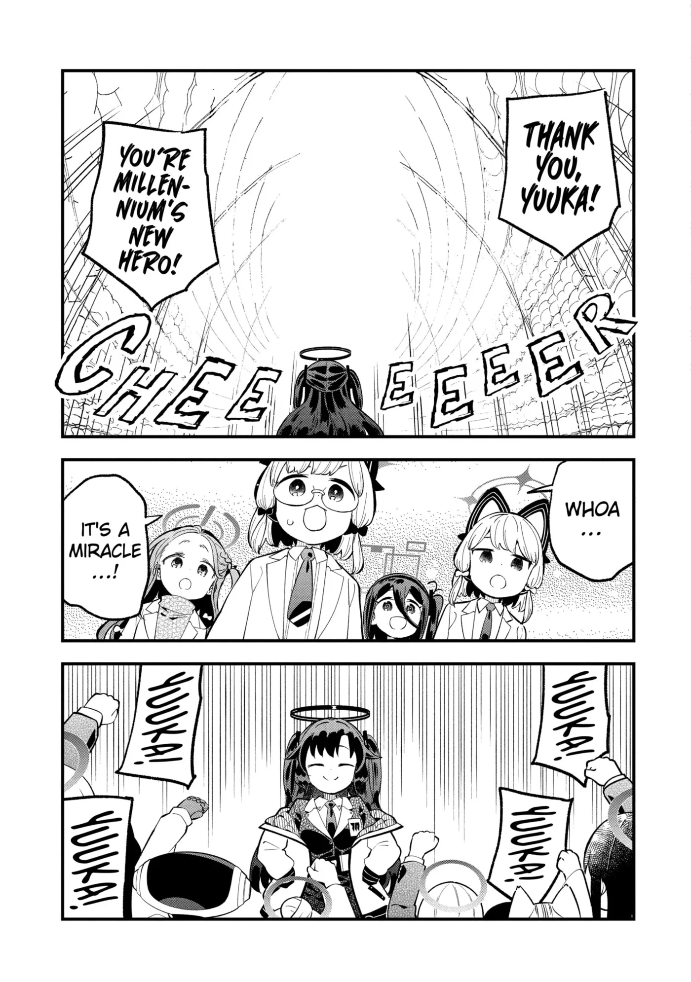 Blue Archive: Game Kaihatsubu Daibouken! Chapter 28 page 36