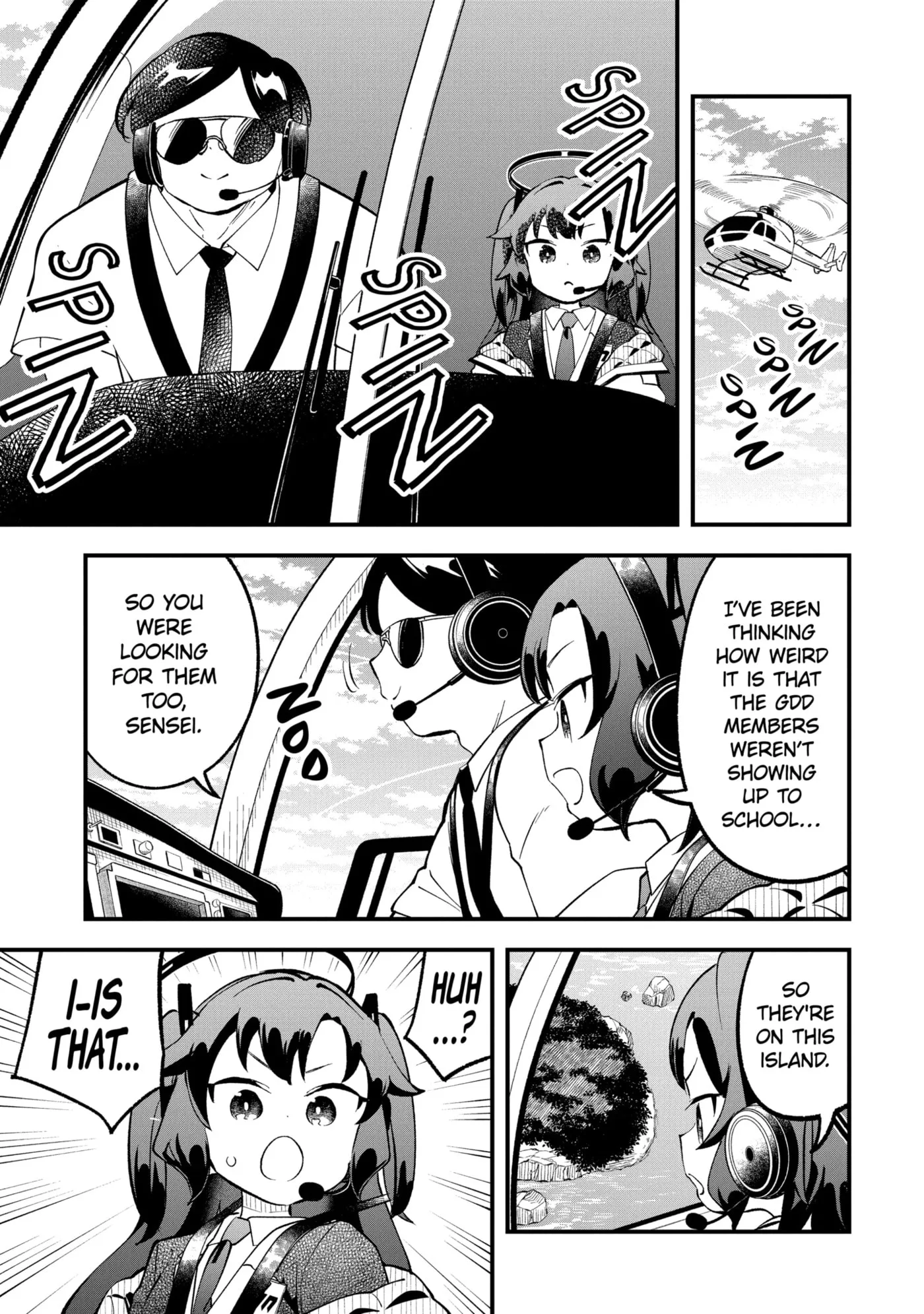 Blue Archive: Game Kaihatsubu Daibouken! Chapter 29 page 21