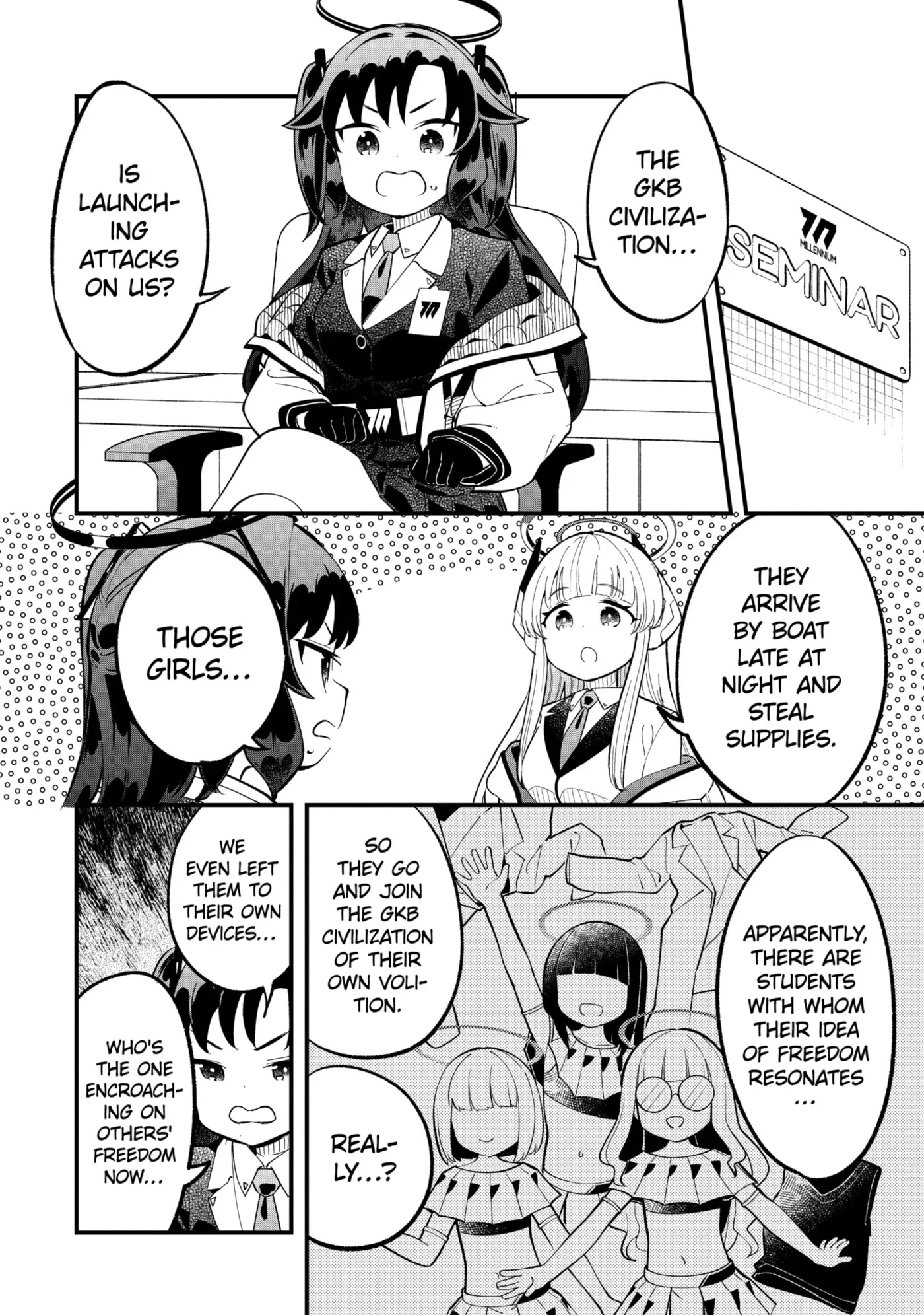 Blue Archive: Game Kaihatsubu Daibouken! Chapter 29 page 26