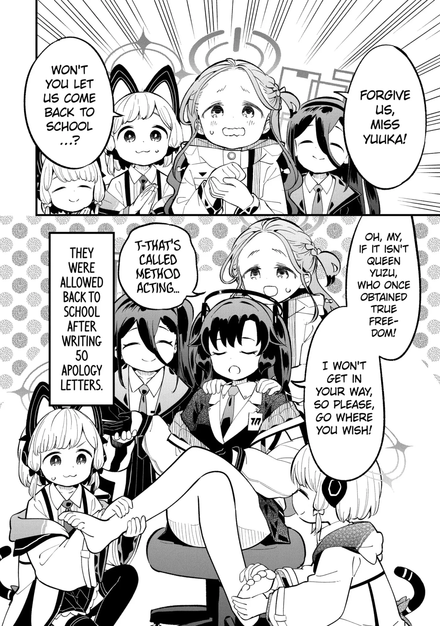 Blue Archive: Game Kaihatsubu Daibouken! Chapter 29 page 35
