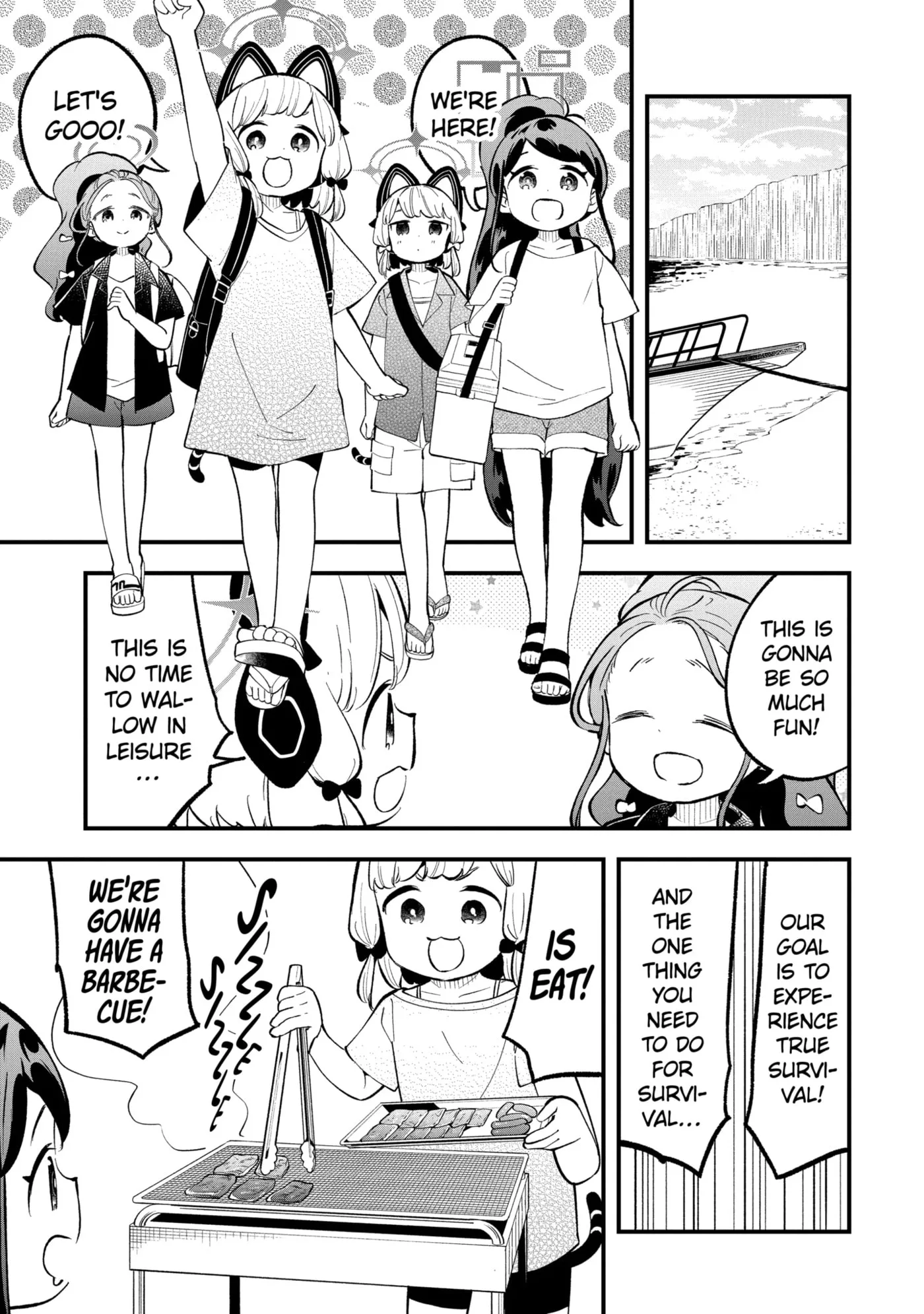 Blue Archive: Game Kaihatsubu Daibouken! Chapter 29 page 3