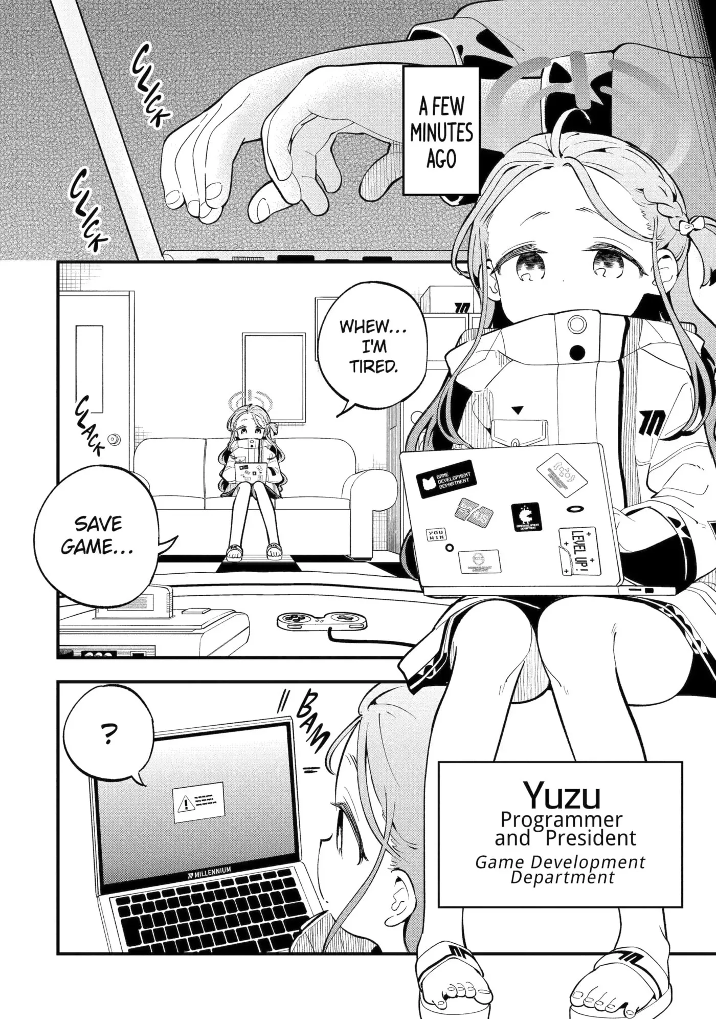Blue Archive: Game Kaihatsubu Daibouken! Chapter 3 page 2