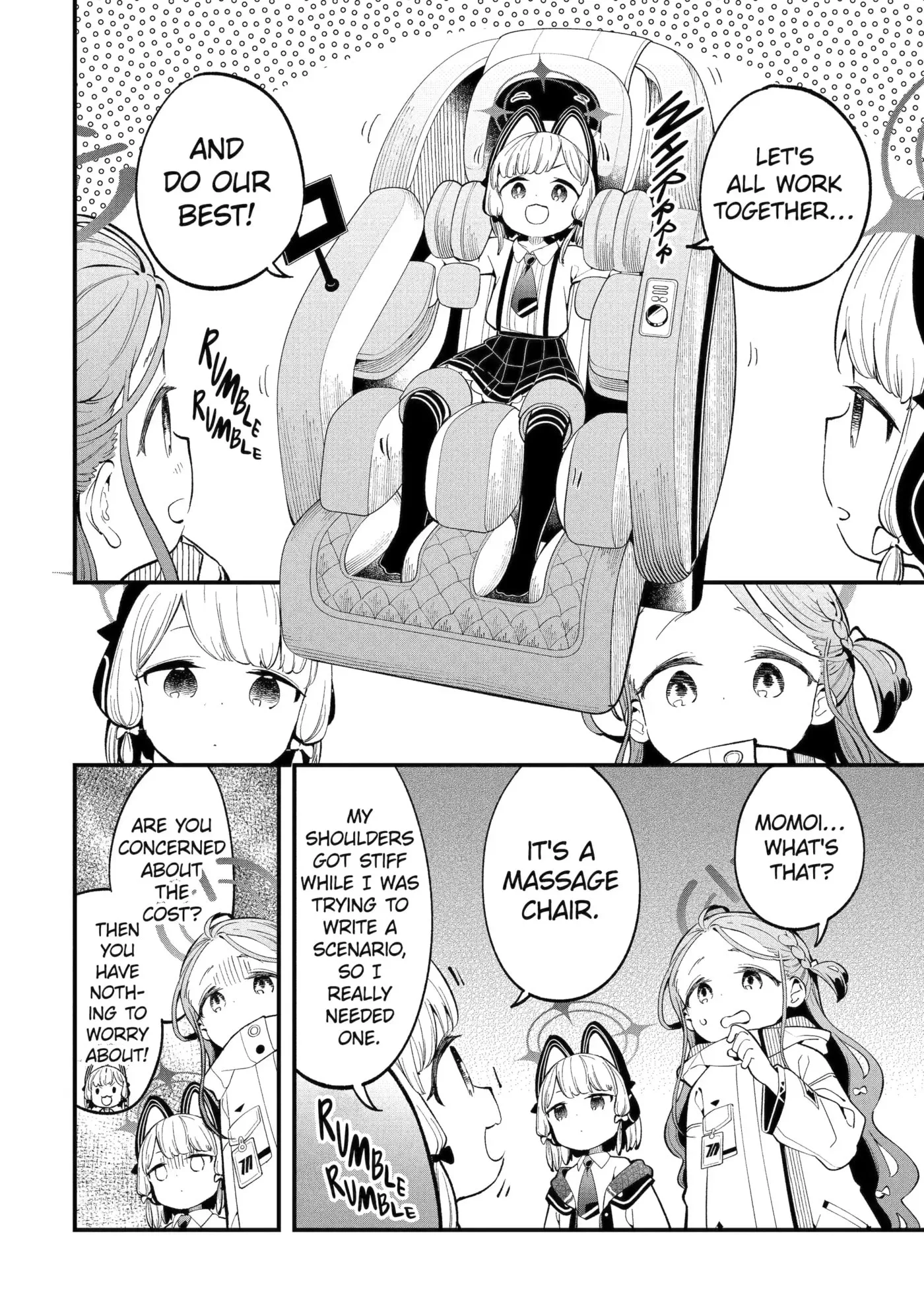 Blue Archive: Game Kaihatsubu Daibouken! Chapter 3 page 16