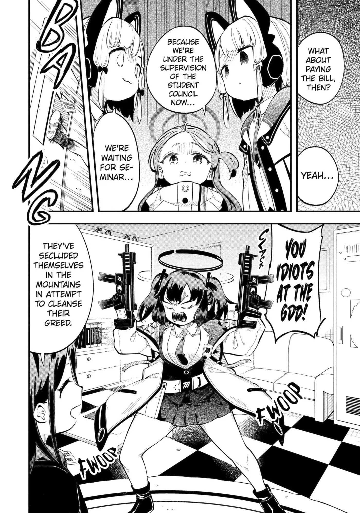 Blue Archive: Game Kaihatsubu Daibouken! Chapter 3 page 18